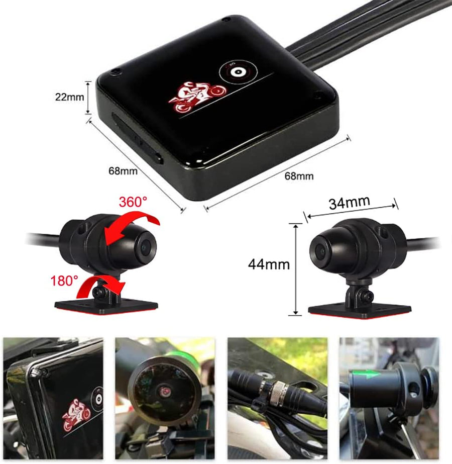 SRB6LUS fully waterproof dash cam with Wi-Fi