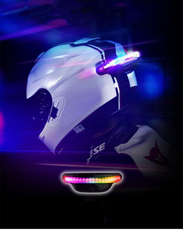 SRHL5 WIRELESS HELMET BRAKE LIGHT FOR MOTORCYCLE SAFETY
