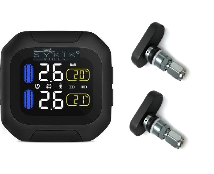 Wireless Motorcycle TPMS Motor Tire Pressure Monitoring System