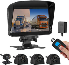 SRV7US, 4 Channel camera system for Trucks and RVs