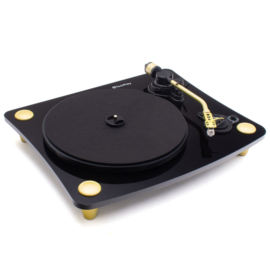 TechPlay Ghost , 2 Speed Belt Driven Turntable with Bluetooth Broadcast.