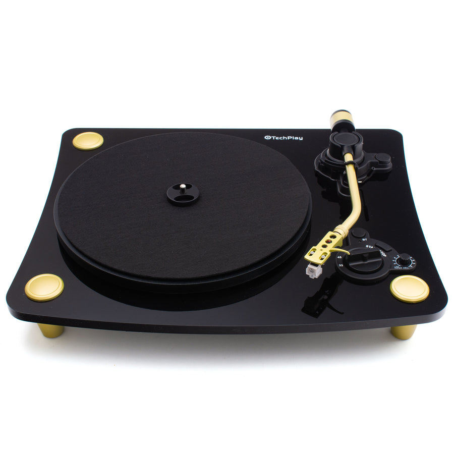 TechPlay Ghost , 2 Speed Belt Driven Turntable with Bluetooth Broadcast.