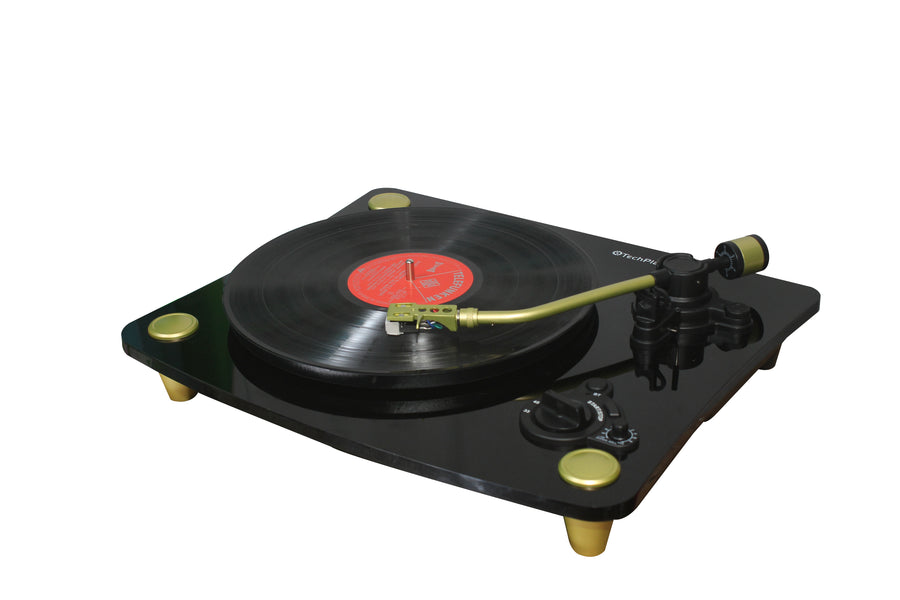 TechPlay Ghost , 2 Speed Belt Driven Turntable with Bluetooth Broadcast.