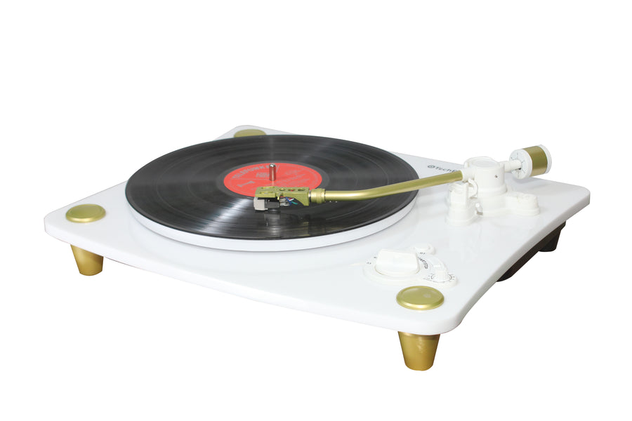 TechPlay Ghost , 2 Speed Belt Driven Turntable with Bluetooth Broadcast.