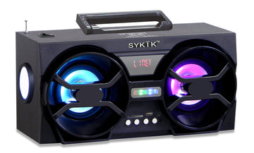 Bluetooth Boombox with SD/MMC/USB, FM Radio SP2091BT - SYKIK