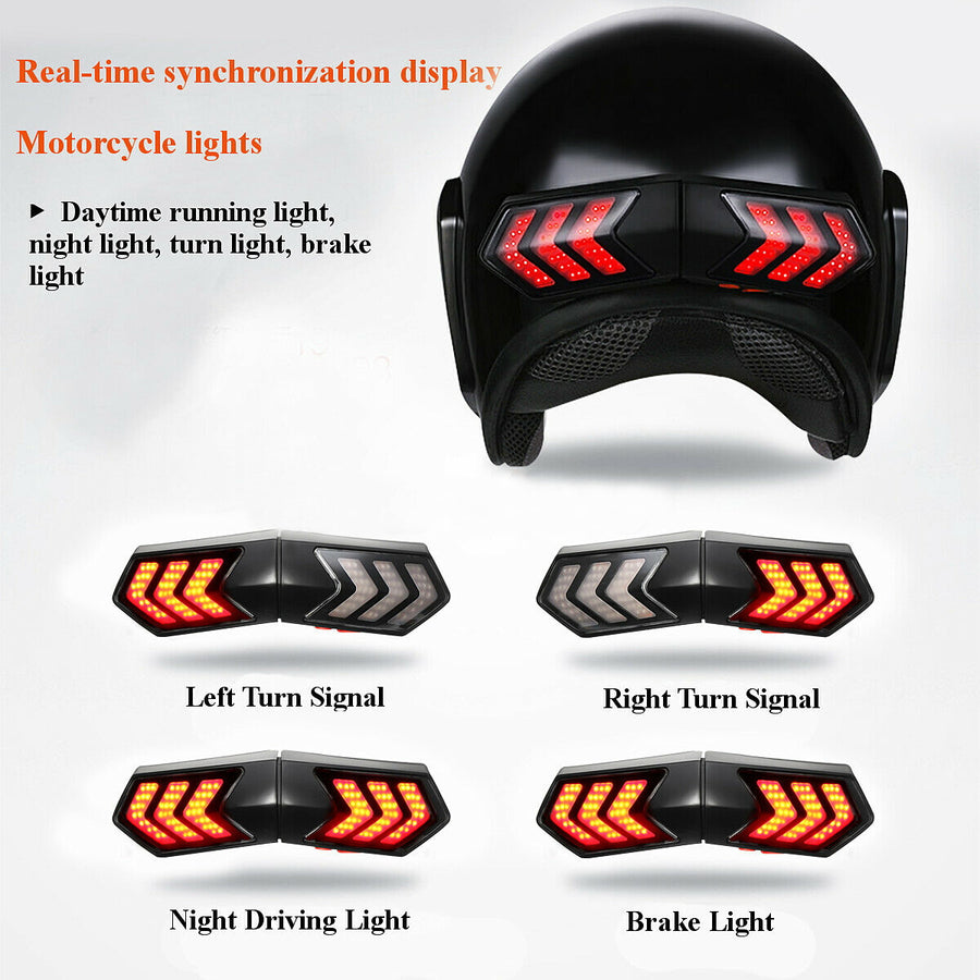 Tail Light Led Lights For Bike Helmet Rear Light For Heritage Bike