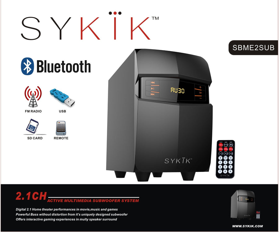 Bluetooth Speaker Sound Bar SBME2SUB – SYKIK - Main Image