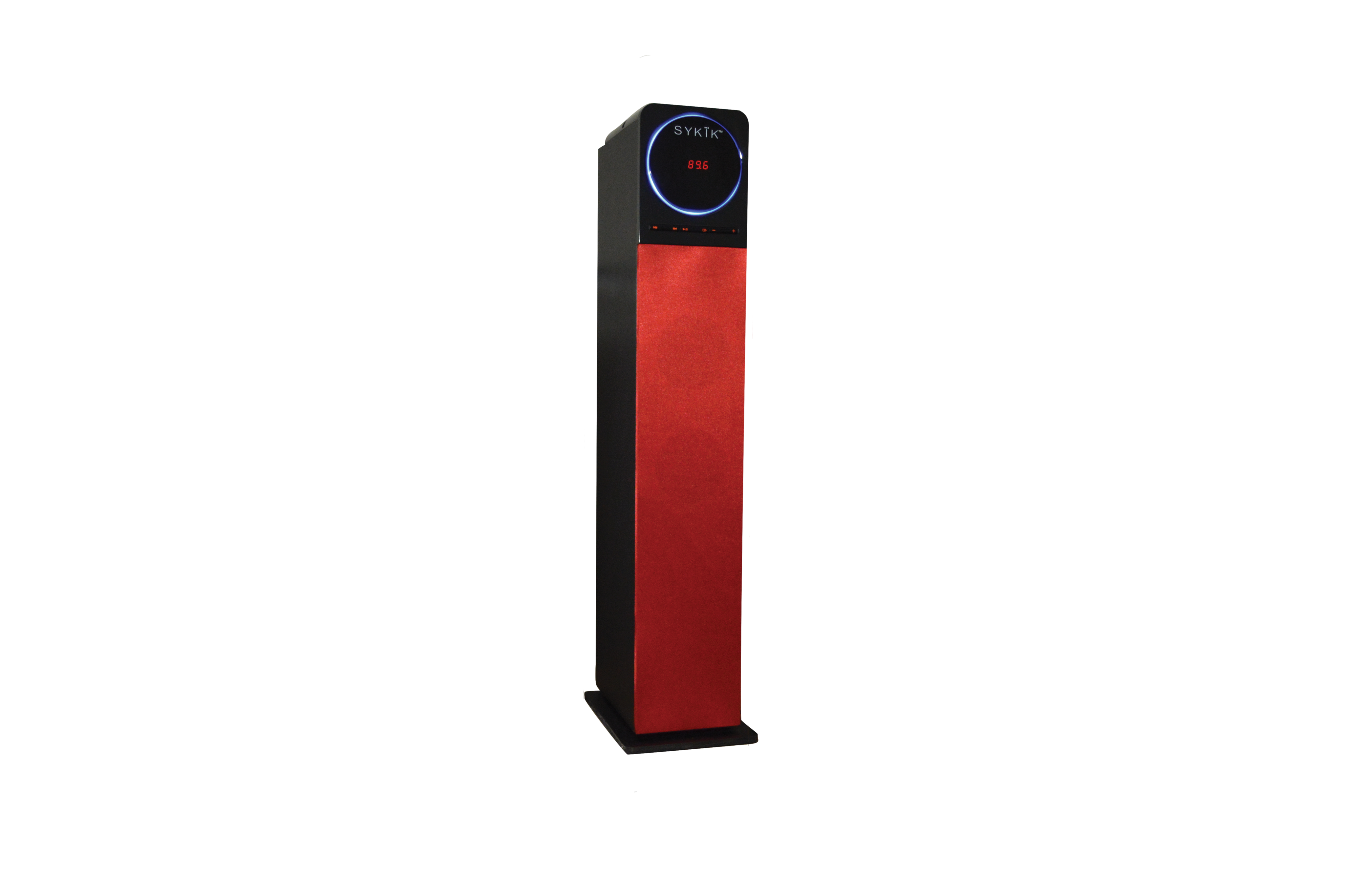 Sykik Tower TSME26 RD, High power 60W RMS Tower Speaker with Bluetooth ...