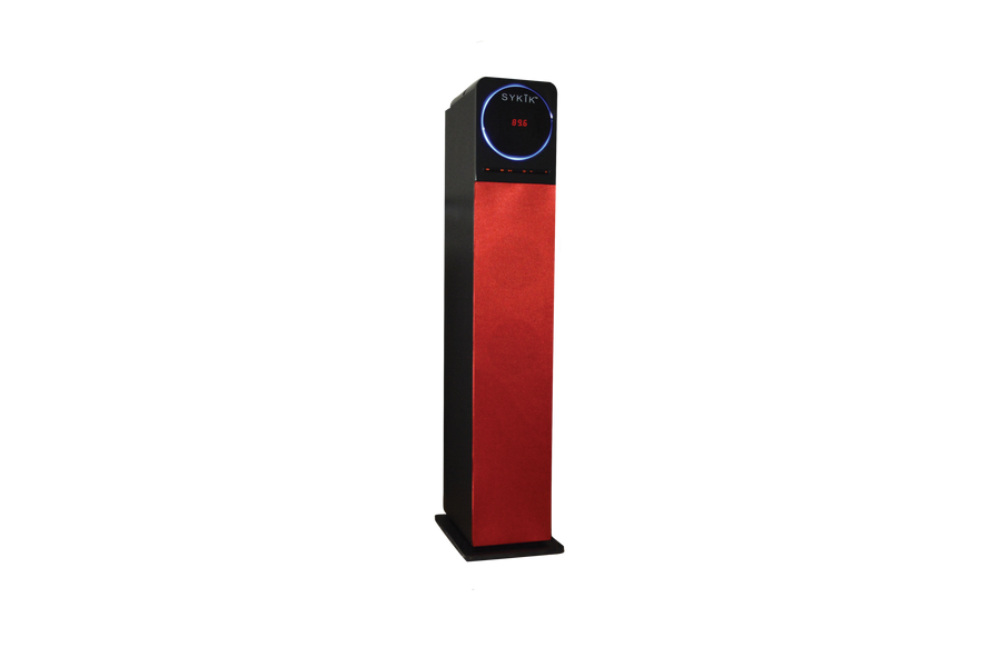 Sykik Tower TSME26 RD, High power 60W RMS Tower Speaker with Bluetooth - SYKIK