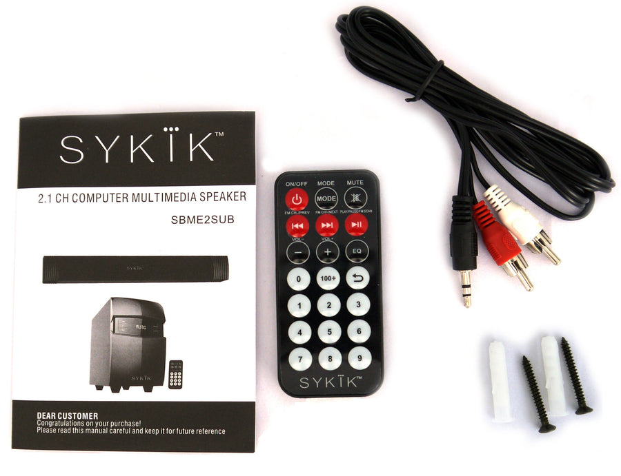 Bluetooth Speaker Sound Bar SBME2SUB - SYKIK