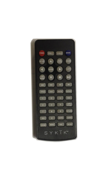 Remote Control Unit for SYKIK Portable DVD Players - SYKIK